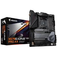 Gigabyte X570S AORUS PRO AX AMD Ryzen AM4 ATX Motherboard, 4x DDR4 ~128GB, 3x PCI-E x16, 3x M.2, 6x SATA3, 1x USB-C, 7x USB 3.2, 4x USB 2.0