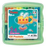 Oil Pastel Pentel Hard Cased Pack 24