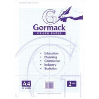 Graph Pad A4 2mm Gormack C051Y 50 Sheets