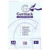 Graph Pad A4 1mm Gormack C101Y 50 Sheets