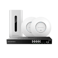 GRANDSTREAM GWN WIFI 6 STARTER KIT INCL; 1 X ROUTER 1 X POE 8 PORT SWITCH 2 X WAPS