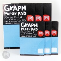 Graph Pad A4 1mm Micador GRP012 25 Sheets 