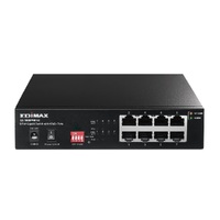 Edimax GS-1008PHE V2 8-Port Gigabit Switch Long Range with 4 PoE+ Ports & DIP Switch, QoS, VLAN and Loop Protection