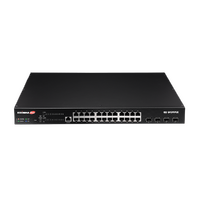 Edimax GS-5424PLX Surveillance 24-Port Gigabit PoE+ Web Smart Switch with 4-Port 10GbE SFP+ Uplinks