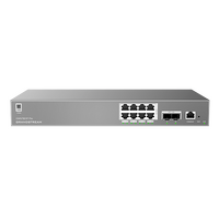 ENTERPRISE LAYER 2 MANAGED POE NETWORK SWITCH 8 X GIGE  2 X 2.5 GIG SFP 120WATT POE