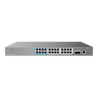 ENTERPRISE LAYER 2 MANAGED POE NETWORK SWITCH 24 X GIGE  2 X SFP 400 WATT POE