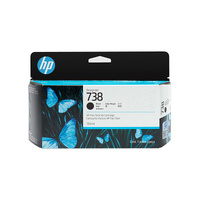 HP #738 130ml Blk Ink 498P2A