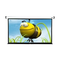 101 MOTORISED 11 PROJECTOR SCREEN FLOATING WALL MOUNT PREMIUM HOME2