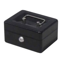 Cash Box Italplast Metal 6 Inch I06 Black 