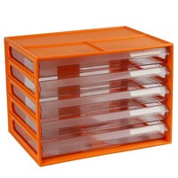 Document Cabinet Italplast I326 Fruit Mandarin Orange 