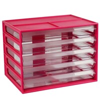 Document Cabinet Italplast I326 Fruit Watermelon Red 