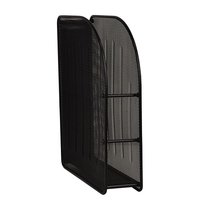 Magazine Stand Italplast Metal Mesh I342 Black