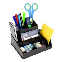 Desk Tidy Organiser Italplast I35 Black
