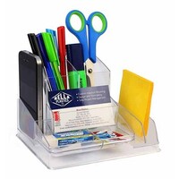 Desk Tidy Organiser Italplast I35 Clear