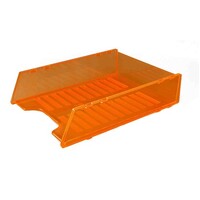 Document Tray Italplast Multi Fit I60 Neon Orange