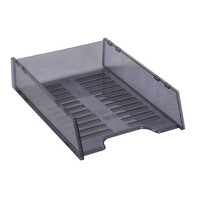 Document Tray Italplast Multi Fit I60 Tinted Grey