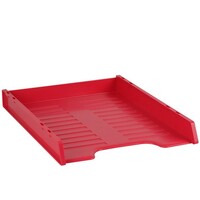 Document Tray A4 Slimline Italplast I65 Fruit Watermelon Red 