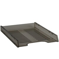 Document Tray A4 Slimline Italplast I65 Smoke