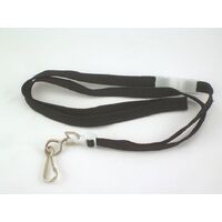 Lanyard Kevron Nylon Breakaway ID1018 Bag 25 Black 