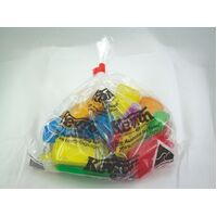 Key Tag Kevron ID30 Giant Pack 25 Assorted Colours 