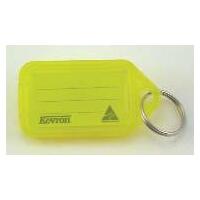 Key Tag Kevron ID30 Giant Bag of 25 Yellow 