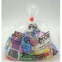 Key Tag Kevron Clicktags ID5 Pack of 50 Assorted Colours 