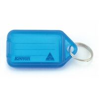 Key Tag Kevron Clicktags ID5 Pack of 50 Blue 