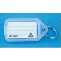 Key Tag Kevron Clicktags ID5 Pack of 50 Clear 