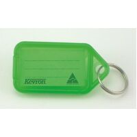 Key Tag Kevron Clicktags ID5 Pack of 50 Green 