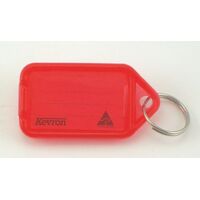 Key Tag Kevron Clicktags ID5 Pack of 50 Red 