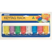 Key Tag Rack Kevron ID6RTL Pack 8