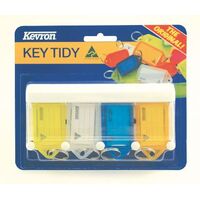 Key Tag Rack Kevron ID9RTL 4 Tag Pack 4 Assorted Colours 