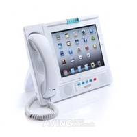 IP PHONE IPAD DOCKING STATION 8-PIN LIGHTNING CONNECTOR WHITE - 4X SIP LINES