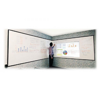 INSTA-DE2 WHITEBOARD MATERIAL ROLL - MATT FINISH 1.1 GAIN NO BACKING - 3.04X1.3MT WXH
