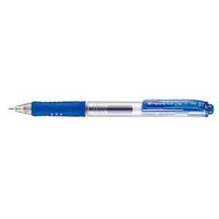 Pen Pentel Hybrid Gel Grip 0.7 Retractable Blue K157C Box of 12