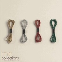 Stretch Tinsel Hanks 2 Metre Gold Pack of 12 