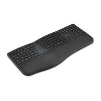 KENSINGTON KB680 EQ RECHARGE ERGO KEYBOARD WITH COPILOT KEY, BLACK, 3YR