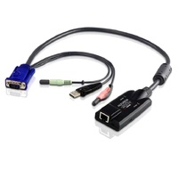 ATEN VGA USB VIRTUAL MEDIA KVM ADAPTER WITH AUDIO FOR KN, KM SERIES 2YR