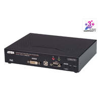 ATEN DVI DUAL LINK KVM OVER IP TRANSMITTER WITH DC POWER + POE SUPPORT 2YR