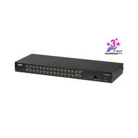 ATEN 1-CONSOLE HIGH DENSITY CAT 5 KVM 32 PORT WITH DAISY-CHAIN PORT 2YR