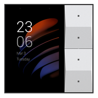 AKUBELA 4 TOUCH SCREEN 2 GANG IN GREY LINUX VERSION
