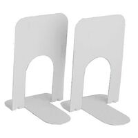 Book Ends Colby KW224 White With Non Slip Base Pair