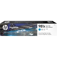 HP 981X CYAN ORIGINAL PAGEWIDE CARTRIDGE