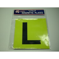 L Plates Yellow Victoria Pack 2 Magnetic LPMAG