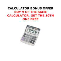 LS82ZBL 8 DIGIT DUAL POWER ANGLED DISPLAY BUY 9 GET 1 FREE