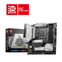 MSI MAG B660M MORTAR MAX WIFI DDR4 Intel LGA 1700 mATX Motherboard, 4x DDR4 ~128GB, 2x PCI-E x16, 1x PCI-E x1, 2x M.2, 6x SATA, 1x USB-C, 3x USB 3.2