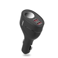 mbeat®  Gorilla Power Dual Port QC3.0 Car Charger and Cigarette Lighter Extender