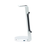 mbeat®  'ZACK' Aluminium Headphone Stand with 3.0 Hub and Audio - 4xUSB 3.0,1x 3.5mm Audio Jack & Mic/Data Transfer 5Ghps (LS)