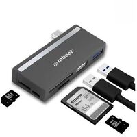 mbeat®  Essential  5-IN-1 USB- C Hub ( USB hub 2.0, 3.0, SD/TF Card Reader Supports SDXC, MicroSDXC)