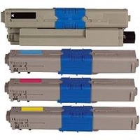 OKI MC363 CMYK TONER BUNDLE